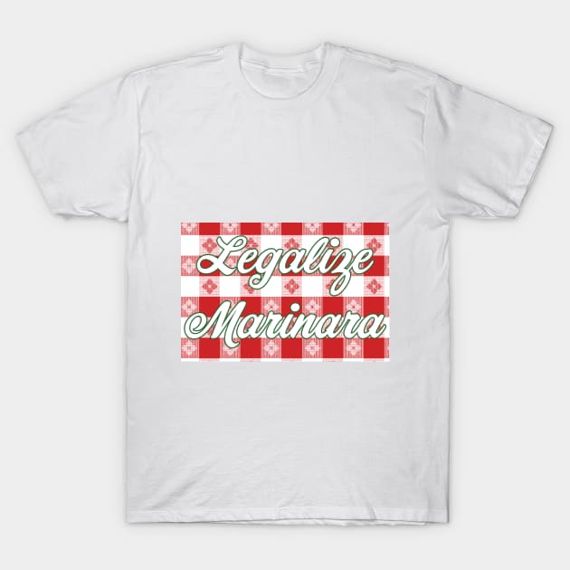 Legalize Marinara T-Shirt by Yesterday Collection